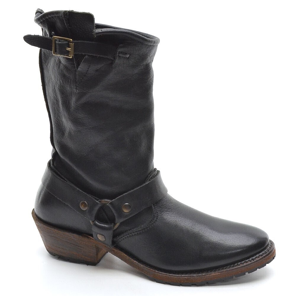 Vintage Shoe Company Eliza Harness Engineer Boots 9 New